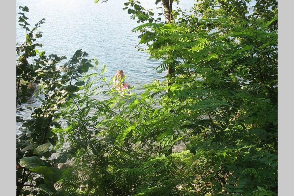 LAKE ORTA OPENSPACE garden beach Pettenasco Exterior foto